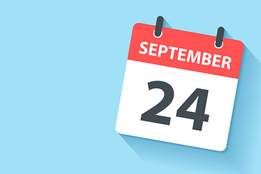 september 24 calendar icon